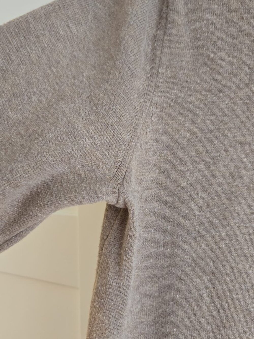 100% Cotton Banana Republic Taupe Cardigan Size M PTP20 - Picture 9 of 11